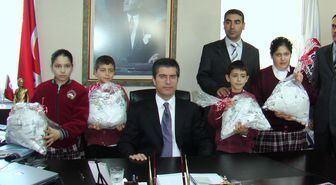 İlköğretim Öğrencileri, 10 Bin Adet Fiş Topladı