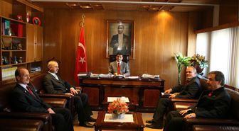 Muharip Gaziler Vali Okutan'ı Ziyaret Etti