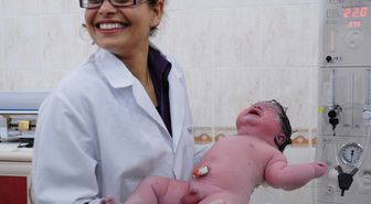 7 Kilo Ağırlığında Bebek Dünyaya Geldi!
