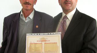 Arıcılık Kursunu Bitirenlere Sertifika