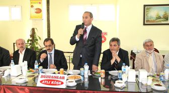 Sesob Başkanı Alişan, Akyazı'da Esnaf Odalarının Yöneticileriyle Bir Araya Geldi