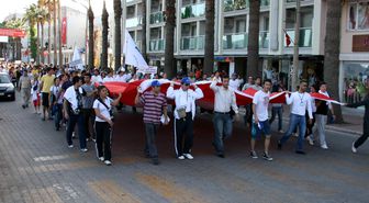 6. Türkiye Üniversite Spor Oyunları Kortej Yürüyüşü