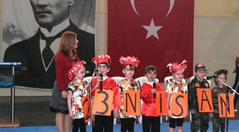 Doruk'ta 23 Nisan Coşkusu