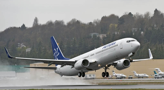 Boeing'in En Yeni 737'si Avrupa'ya Kondu