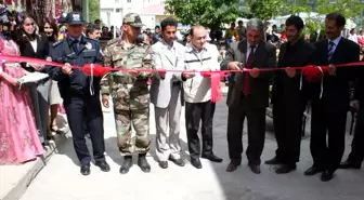 Beytüşşebap'ta Çatom ve Halk Eğitim Merkezi Müdürlüğü'nün Çalışmaları Sergilendi