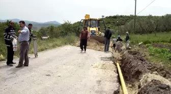 Koruköy Belediyesi, Doğalgaz Çalışmalarını Durdurdu