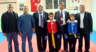 Dünya Hapkido Federasyonu Başkanı Choi Gebze'de