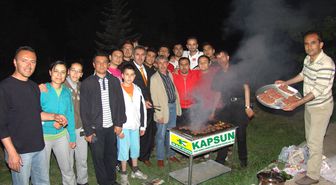 Hentbol Klasman Hakemleri Kayseri'de Sucuklu Mangal Keyfi Yaptı.