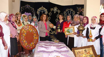 Şefkat Evi'nde Kurs Sergisi