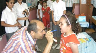 Bozyazı'da Öğrencilere Sağlık Taraması