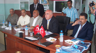 Sosyal Güvenlik Kurumu İl Müdürü Feyzullah Bayındırlı Sanayi Esnafını Bilgilendirdi