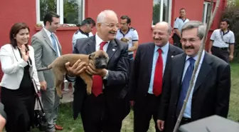 TBMM Uyuşturucu ile Mücadele Komisyonu Üyeleri Köpek Eğitim Merkezi'nde