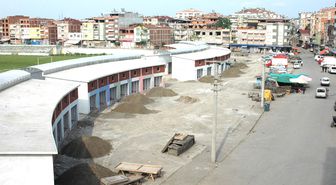 Alışveriş Merkezinin İnşaatı Tamam