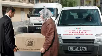 Yenimahalle Belediyesi'nden İhtiyaç Sahibi Ailelere Yardım