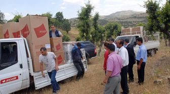 Batman'da Mayın Kurbanı 5 Vatandaşın Ailelerine Beyaz Eşya Yardımı Yapıldı