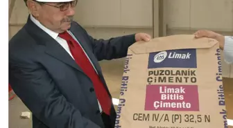 Limak Çimento Tesisi Üretime Hazır