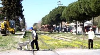 Ortaklar-aydın Demiryolu Hattında Yenileme Çalışmaları