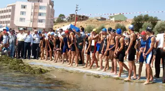 Türkiye Triathlon Şampiyonası Gelibolu'da Yapıldı