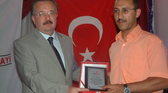 Kütahya'da Kan Bağışçılarına Ödül