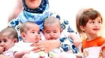 Yardım Geldi Üçüzler Anne -Babasıyla Kaldı
