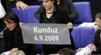 Alman Parlamentosunda Kunduz Gerginliği