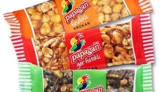 Kuruyemiş ve şekerin en tatlı beraberliği Papağan Krokan 


