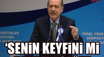 'AK Parti'nin Anayasası' Diyenlere Kızdı