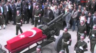 Elazığ'daki Şehit Töreninde Teröre Lanet Yağdı