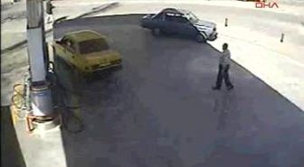 Kaza Anı Kamerada