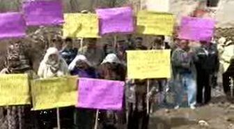 Sivas - Köylülerden İlginç Yol Protestosu