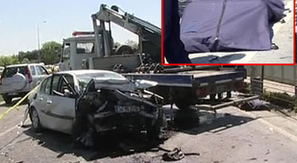 Otomobili ile Karşı Şeride Geçen Kolej Öğrencisi Hayatını Kaybetti