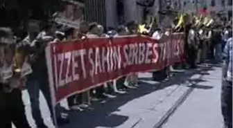 İnsani Yardım Vakfı Üyeler , İsrail'İ Protesto Etti...