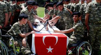 44 Engelli Çakı Gibi Asker Oldu
