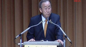 BM Genel Sekreteri Ban Ki Moon'dan 'Yunus Emre' Alıntısı