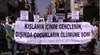 Vicdani Ret Platformu Çocuk Ölümlerini Protesto Etti...