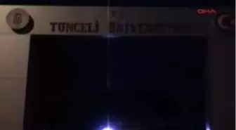 Tunceli Üniversitesi´Nde Gerginlik