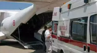 3 Kişi Ambulans Uçakla Yurda Getirildi