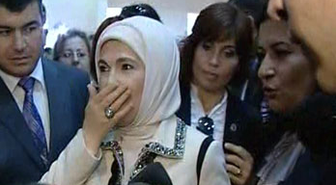 Emine Erdoğan'ın Korktuğu An