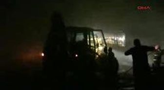 Yalova´Da Korkutan Yangın