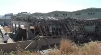 Gaziantep'te Fabrikada Göçük; Mühendis Öldü, 2 İşçi de Yaralandı