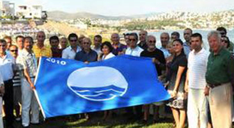 Doria Beach Clup'a Mavi Bayrak