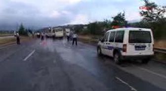 Aşırı Hız Ve Yağış Kazası
