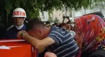 Ermenek Şehidini Uğurladı