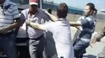 Ups Önündeki Gerginlik Polis - Eylemci İşçi Kavgasına Dönüştü