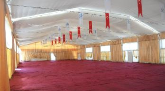 En Konforlu Ramazan Çadırı Hazırlanıyor