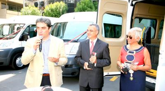 Asansörlü Engelli Aracı Olarak Tasarlanmış 
4 Adet Fiat Ducato Shçek'e Teslim Edildi!