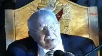 Konya-Milli Görüş Lideri Necmettin Erbakan: