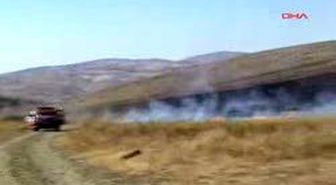 Yozgat´Ta Korkutan Anız Yangını
