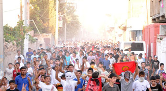 Hain Saldırıya Nusaybin'de Protesto