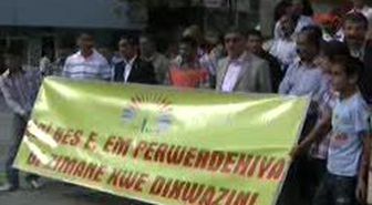 Hakkari - Eğitim Boykotuna Hakkari Den Destek